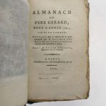 Couverture du livre Estimation du livre « almanach du père Gérard pour l’année 1792, IIIe de la liberté »