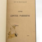 Couverture du livre Estimation du livre « cinq contes parisiens »