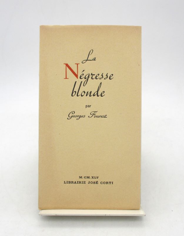 Couverture du livre Estimation du livre « la Négresse blonde »