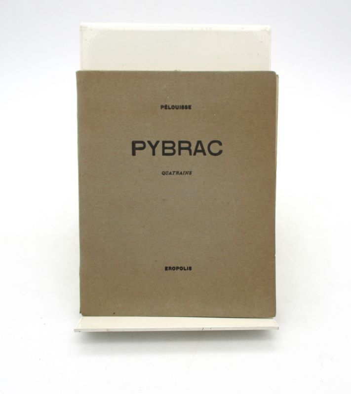 Couverture du livre Estimation du livre « pybrac : quatrains »