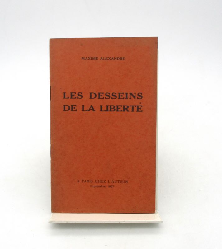 Couverture du livre Estimation du livre « les Desseins de la liberté »