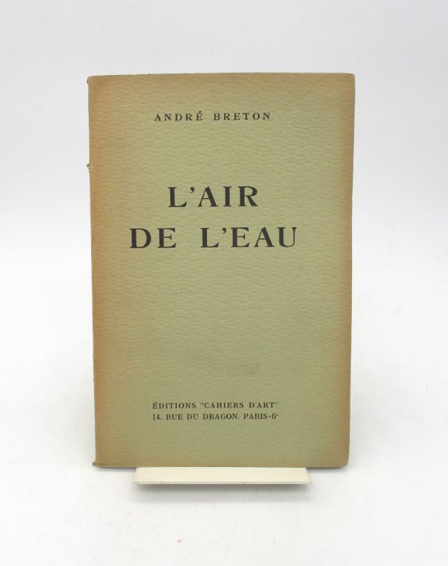 Couverture du livre Estimation du livre « l’Air de l’eau »