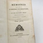 Couverture du livre Estimation du livre « mémoires pour servir à l’histoire ecclésiastique pendant le dix-huitième siècle »
