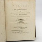 Couverture du livre Estimation du livre « memoirs of the Life and Administration of Sir Robert Walpole, earl of Orford with original Correspondence and authentic Papers, never before published »