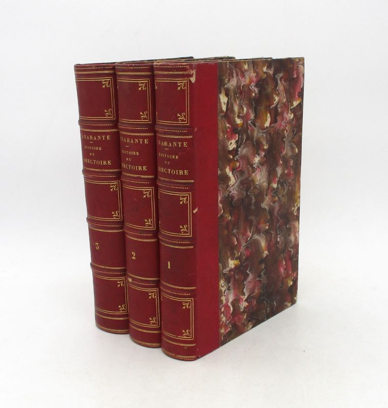 Couverture du livre Estimation du livre « histoire du Directoire de la République française »