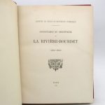 Couverture du livre Estimation du livre « archives du prince de Montholon d’Umbriano – Inventaire du chartrier de la Rivière-Bourdet – (1206-1862) »