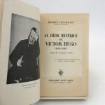 Couverture du livre Estimation du livre « la Crise mystique de Victor Hugo (1843-1856) d’après des documents inédits »