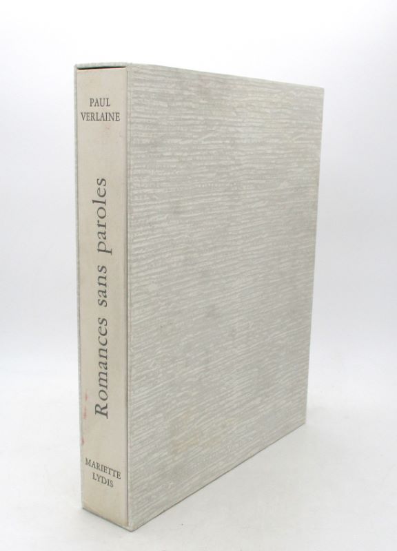 Couverture du livre Estimation du livre « romances sans paroles – Chansons pour elle – Odes en son honneur »