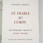 Couverture du livre Estimation du livre « le Diable au corps »