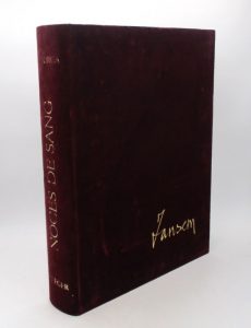 Estimation Livre illustré - Couverture du livre Estimation du livre « noces de sang »