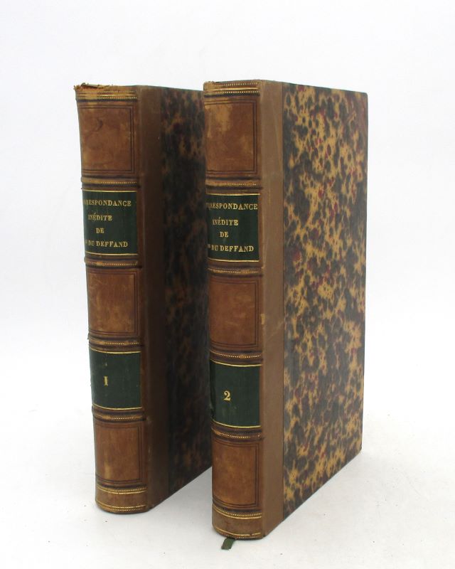 Couverture du livre Estimation du livre « correspondance inédite de Mme du Deffand »