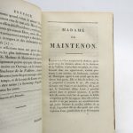 Couverture du livre Estimation du livre « madame de Maintenon, pour servir de suite à l’Histoire de la duchesse de La Vallière »
