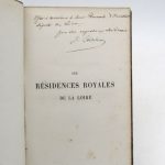 Couverture du livre Estimation du livre « les Résidences royales de la Loire »