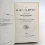 Couverture du livre Estimation du livre « les Résidences royales de la Loire »