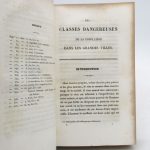 Couverture du livre Estimation du livre « des classes dangereuses de la population dans les grands villes, et des moyens de les rendre meilleures »