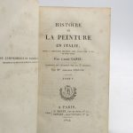 Couverture du livre Estimation du livre « histoire de la peinture en Italie, depuis la Renaissance des beaux-arts jusques vers la fin du XVIIIe siècle »