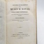 Couverture du livre Estimation du livre « histoire et Description du Muséum d’Histoire naturelle »