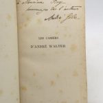 Couverture du livre Estimation du livre « les Cahiers d’André Walter : oeuvre posthume »