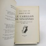 Couverture du livre Estimation du livre « le Carillon de Vincennes »