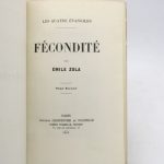 Couverture du livre Estimation du livre « fécondité – Les Quatre Évangiles »