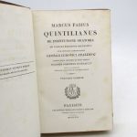 Couverture du livre Estimation du livre « marcus Fabius Quintilianus de Institutione Oratoria »