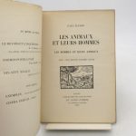 Couverture du livre Estimation du livre « les Animaux et leurs Hommes – Les Hommes et leurs Animaux »