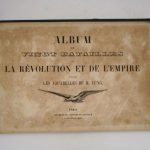 Couverture du livre Estimation du livre « album de vingt batailles de la Révolution et de l’Empire d’après les aquarelles de M. Yung »