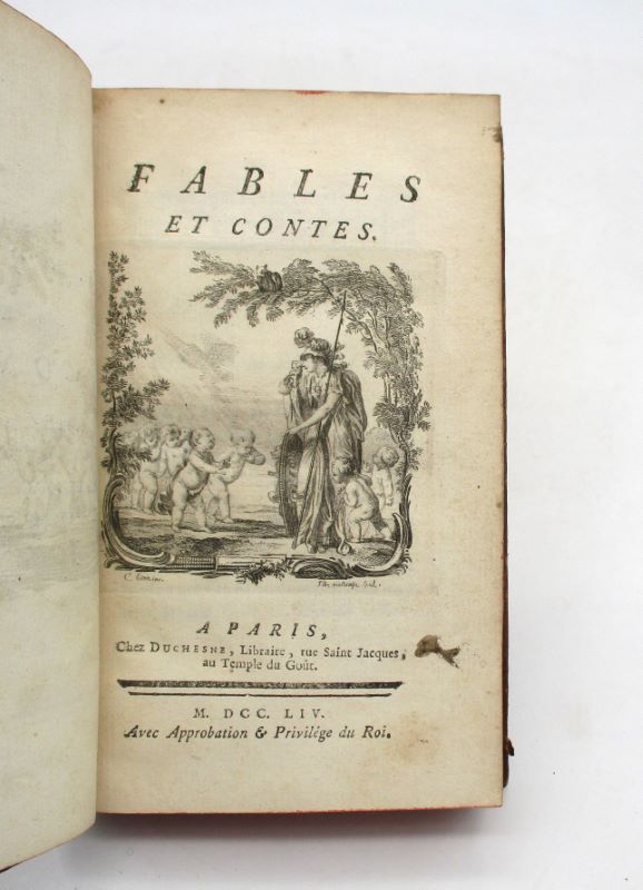 Couverture du livre Estimation du livre « fables et Contes »