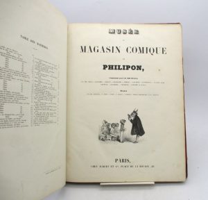 Estimation Livre illustré - Couverture du livre Estimation du livre « musée ou Magasin Comique de Philipon : 24 premières livraisons »