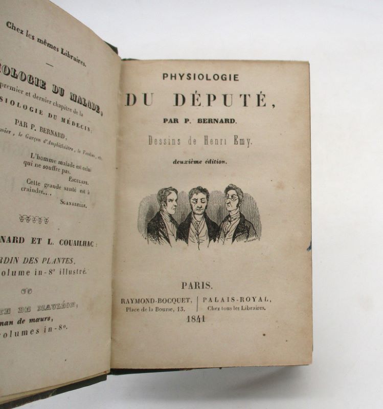 Couverture du livre Estimation du livre « physiologie du député »