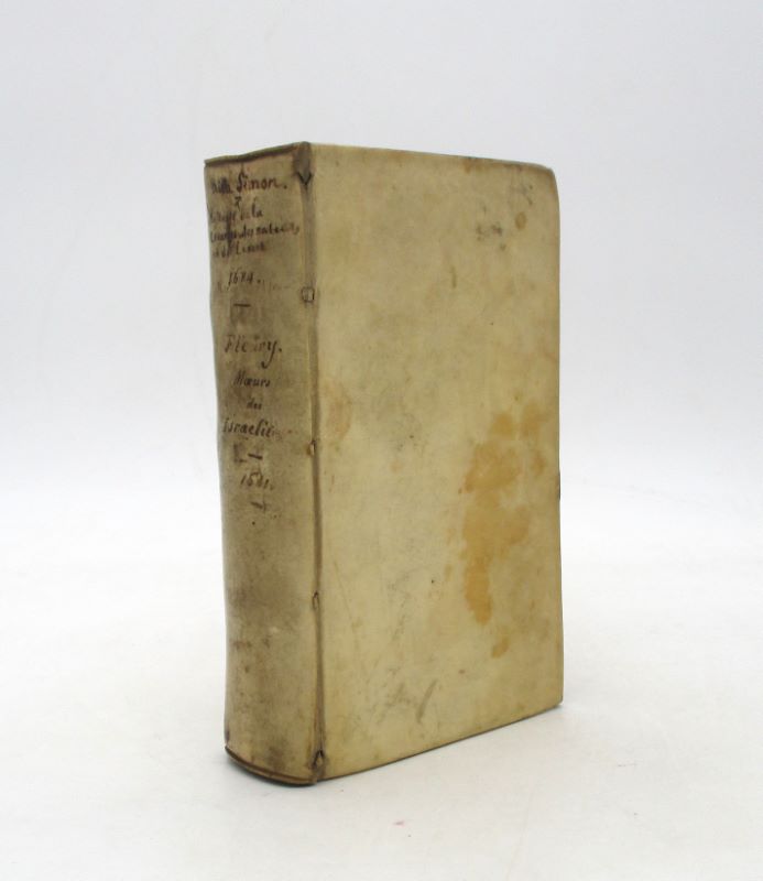 Couverture du livre Estimation du livre « histoire critique de la créance & des coutumes des Nations du Levant [suivi de :] Les Moeurs des Israëlites »