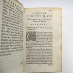 Couverture du livre Estimation du livre « histoire critique de la créance & des coutumes des Nations du Levant [suivi de :] Les Moeurs des Israëlites »