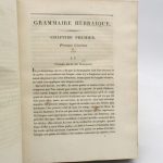 Couverture du livre Estimation du livre &laquo;&nbsp;la Langue hébraïque restituée, et le véritable sens des mots hébreux rétabli et prouvé par leur analyse radicale&nbsp;&raquo;