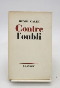 Estimation Edition originale - Couverture du livre Estimation du livre « contre l’oubli »
