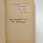 Couverture du livre Estimation du livre « des kilomètres de linceuls »