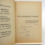 Couverture du livre Estimation du livre « une ravissante idiote »