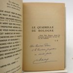 Couverture du livre Estimation du livre « le Quadrille de Bologne »