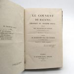 Couverture du livre Estimation du livre « le Couvent de Baïano, chronique du seizième siècle, extraites des archives de Naples »