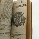 Couverture du livre Estimation du livre « novum Jesu-Christi Testamentum, Vulgatae Editionis [suivi de:] Liber psalmorum »