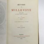 Couverture du livre Estimation du livre « oeuvres de Millevoye »