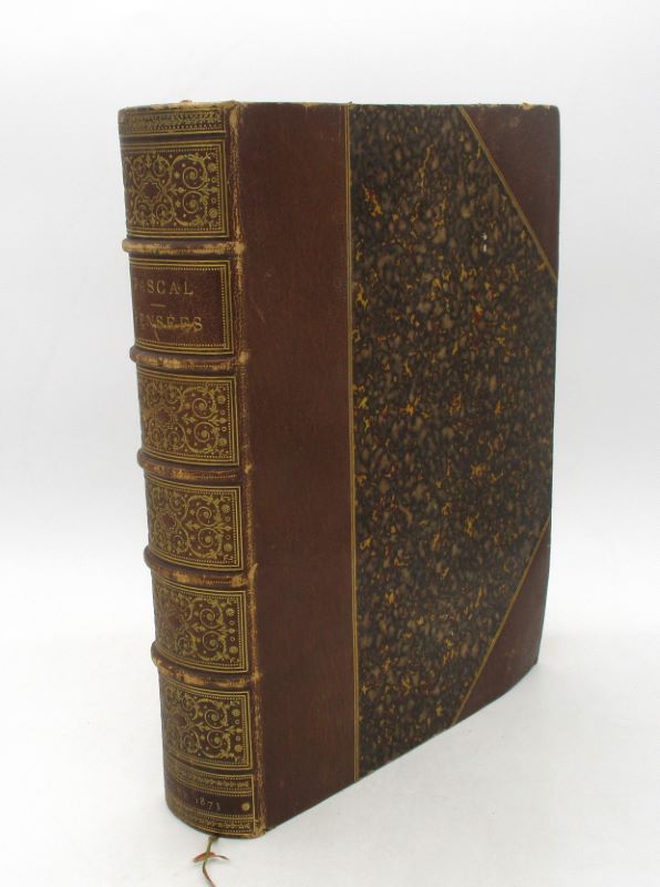 Couverture du livre Estimation du livre « pensées de Pascal »