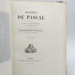 Couverture du livre Estimation du livre « pensées de Pascal »