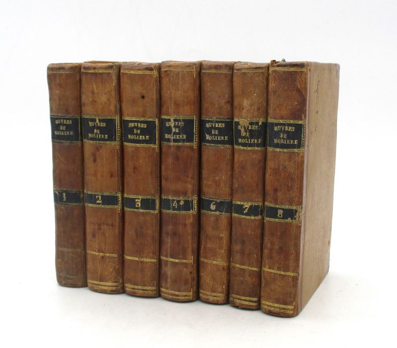 Couverture du livre Estimation du livre « oeuvres de J.B. Poquelin de Molière »