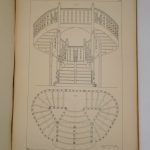 Couverture du livre Estimation du livre « démonstration théorique et pratique de l’art du trait de charpenterie : 2e partie – escaliers »