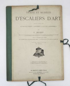 Estimation Ouvrages spécialisés – Chasse - Couverture du livre Estimation du livre « traité et Modèles d’escaliers d’art : Ouvrage faisant suite au Nouveau Roubo « Supplément à l’art de la menuiserie » »