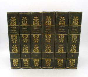 Estimation Sciences et médecine - Couverture du livre Estimation du livre « oeuvres complètes de Buffon, avec des extraits de Daubenton, et la classification de Cuvier »