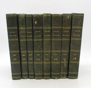 Estimation Histoire - Couverture du livre Estimation du livre « annuaire statistique du département de l’Yonne; Recueil de documents authentiques destinés à former la statistique départementale : 1847-1854 »