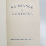 Couverture du livre Estimation du livre « naissance de l’Odyssée »