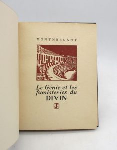 Estimation Livre illustré - Couverture du livre Estimation du livre « le Génie et les Fumisteries du divin »