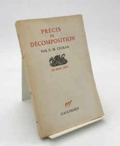 Estimation Edition originale - Couverture du livre Estimation du livre « précis de décomposition »